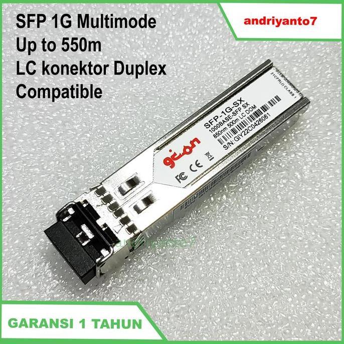 Wizqi- Sfp 1G 300M Multimode Compatible Ubiquiti Unifi Netgear Edgecore
