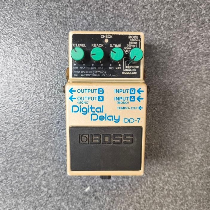 efek boss delay DD7