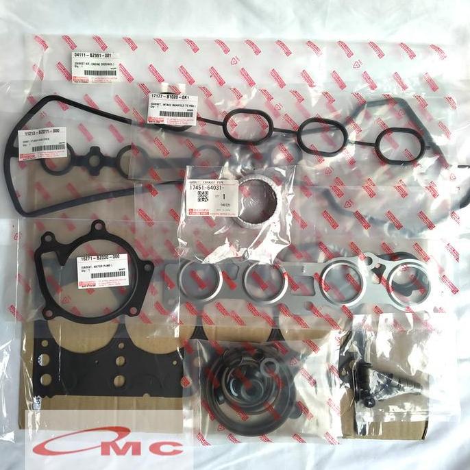 (:(:(:(] Paking Packing Set Gasket Kit Engine Avanza Xenia New 04111-BZ991-001