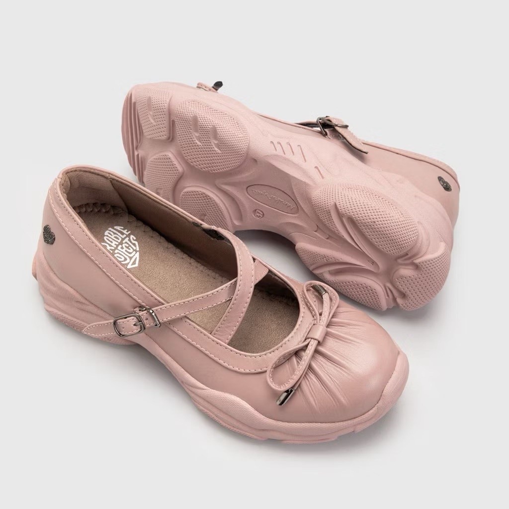 Preloved adorable project swift ballerina sneakers pale pink