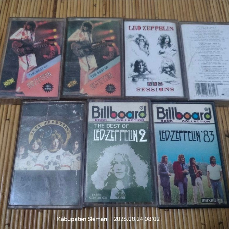 kaset Led Zeppelin & Robert Plant