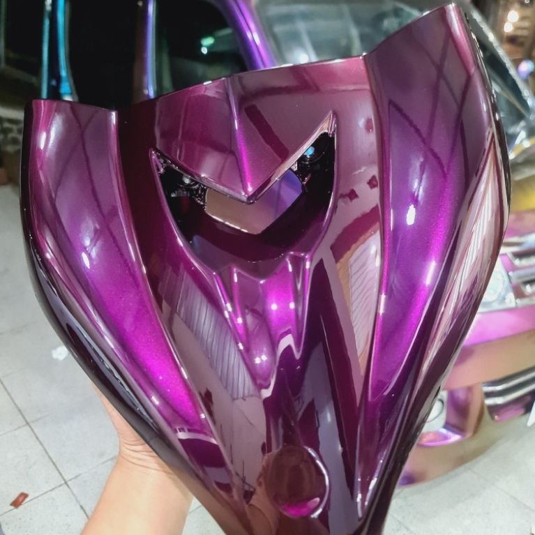 Cat Lembayung Black Illusion Red Purple Taibantenk