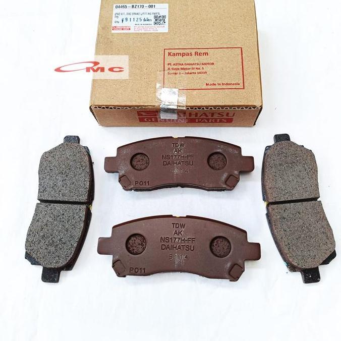 *#*#*#*#] Brake Pad Kampas Rem Depan Xenia Avanza Veloz Terios Rush Taruna APV Original 04465-BZ170-