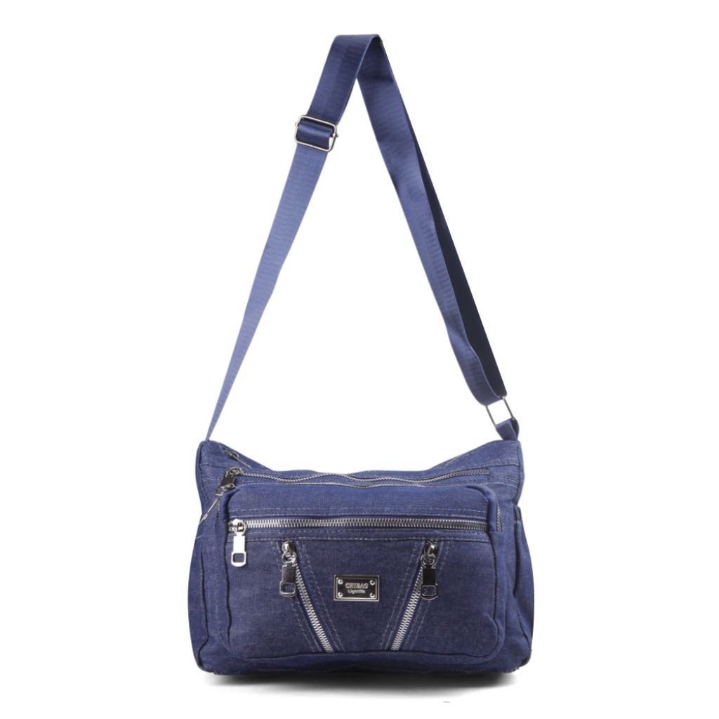 Tas Selempang Wanita Resleting 5 Denim Levis Slingbag jeans