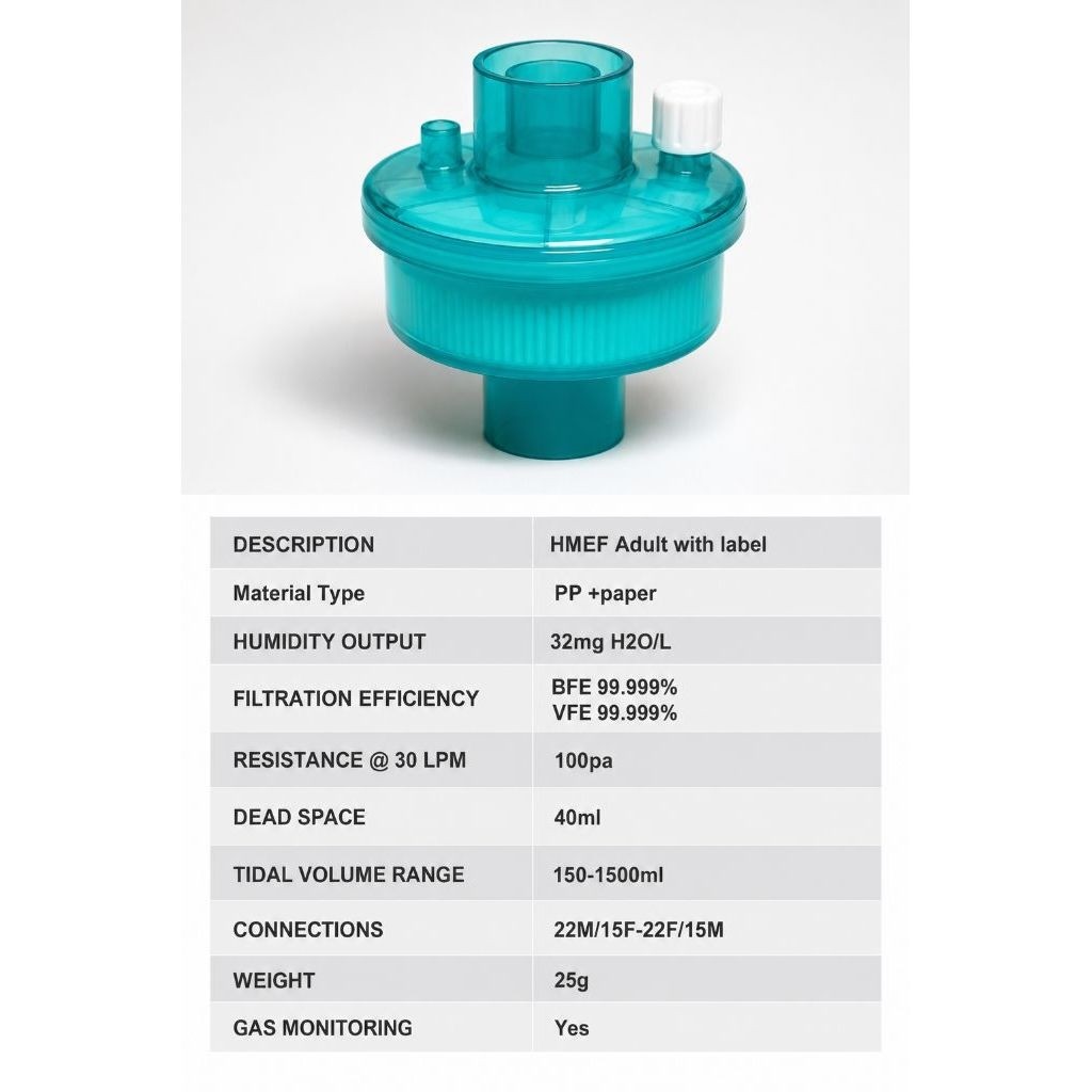 HME Filter / Disposable Breathing Filter