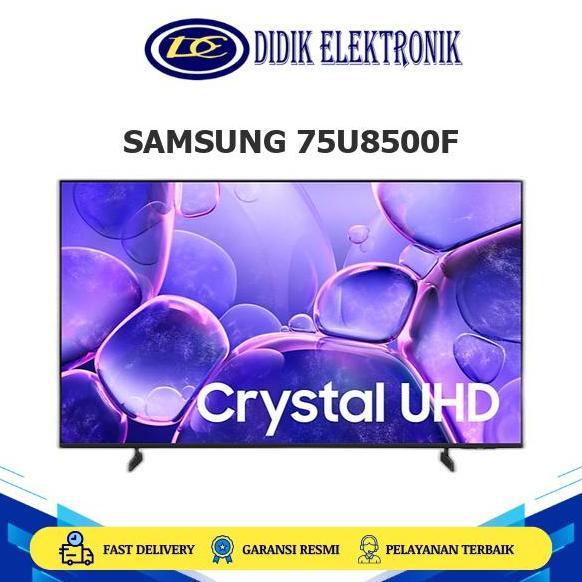 Samsung 75U8500F Smart Tv 75 Inch Crystal Processor 4K Uhd Solarcell Remote Tizen Os Q-Symphony 75U8