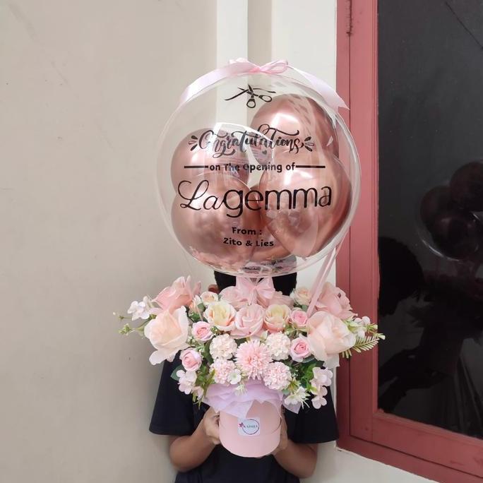 Bucket Balon Bunga Buket Balon Bunga Bouquet Bunga