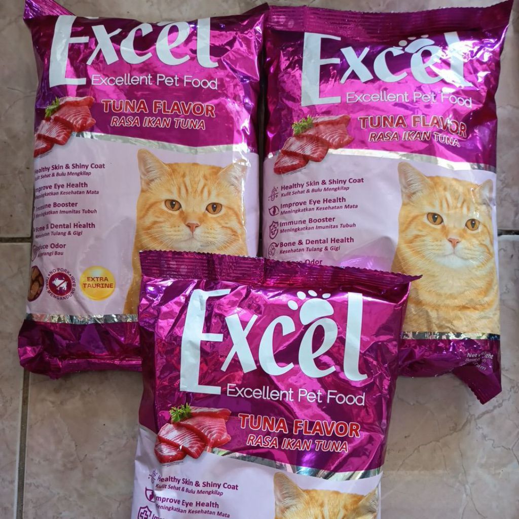 Excel Makanan kucing pakan kucing Excel 500gr