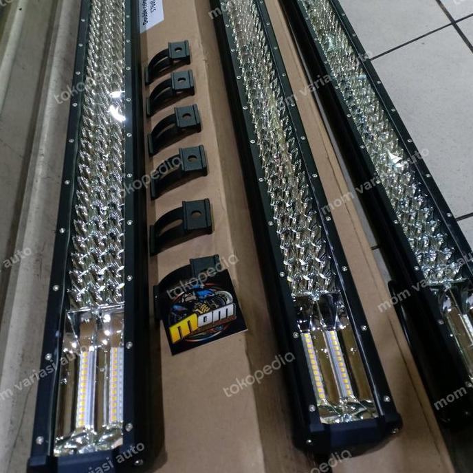 lampu Led Bar-Lht bar offroad 105cm 2 warna kuning -putih strobo