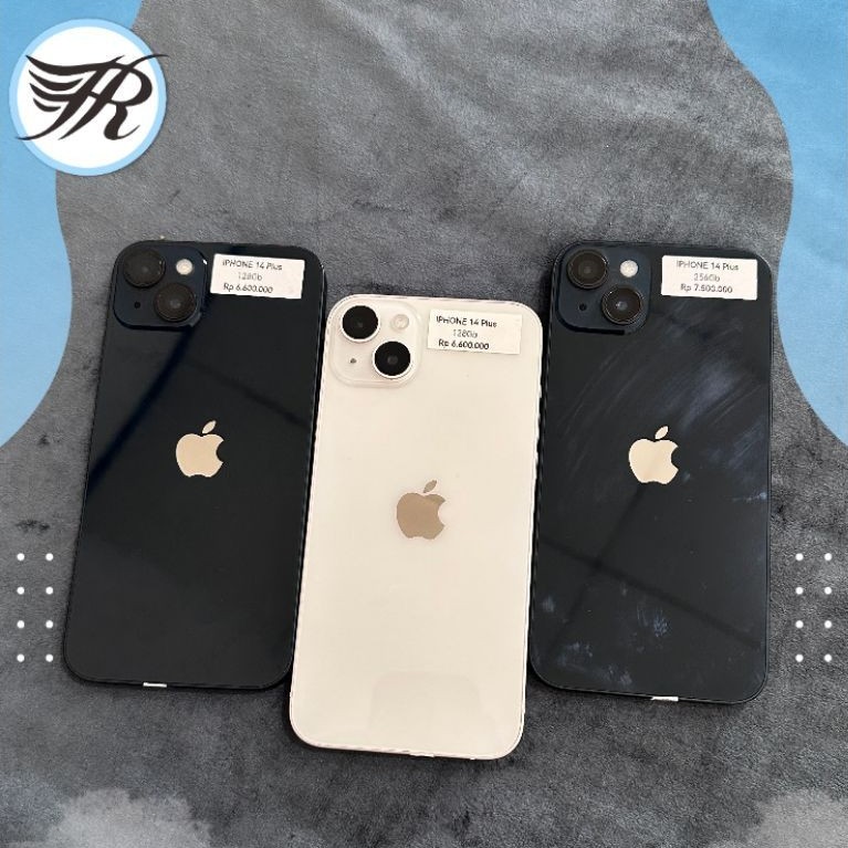 IPHONE 14PLUS 128GB / 256GB SECOND BERGARANSI