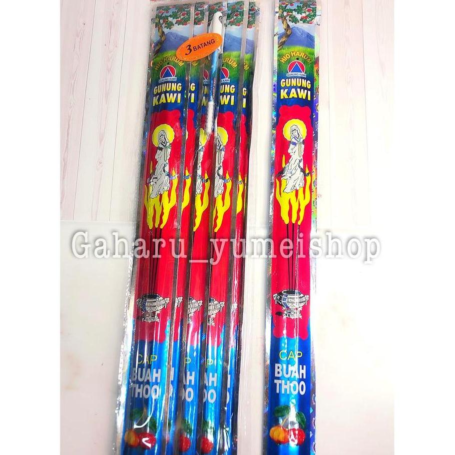 Decore- Dupa Gunung Kawi 3 Batang Cap Buah Tho