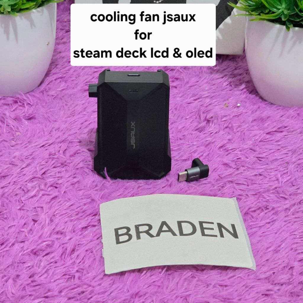 cooling fan jsaux for steamdeck