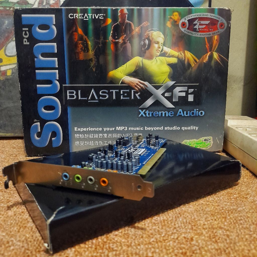 Sound Card Creative Sound Blaster X-Fi Xtreme Audio PCI SB0790 (Fullset Box Original)
