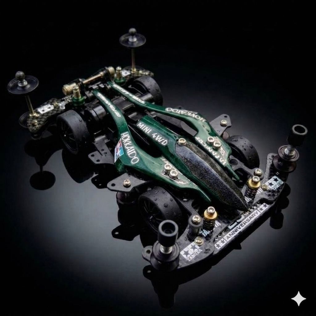Original Tamiya STO AR-CHASSIS Green