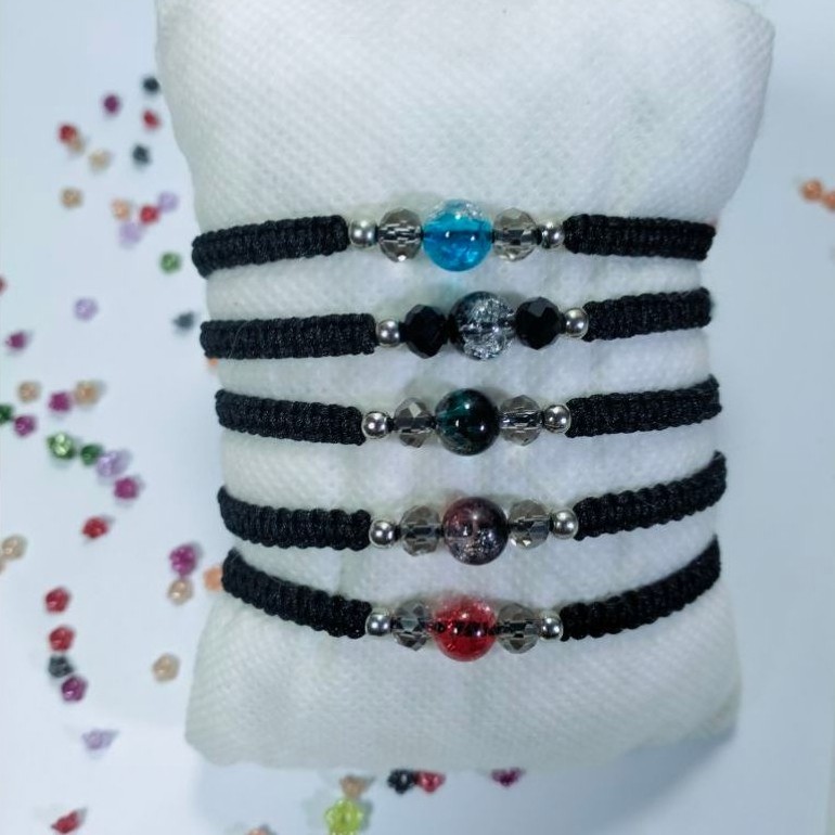 Gelang giok wanita,manik giok tali serut