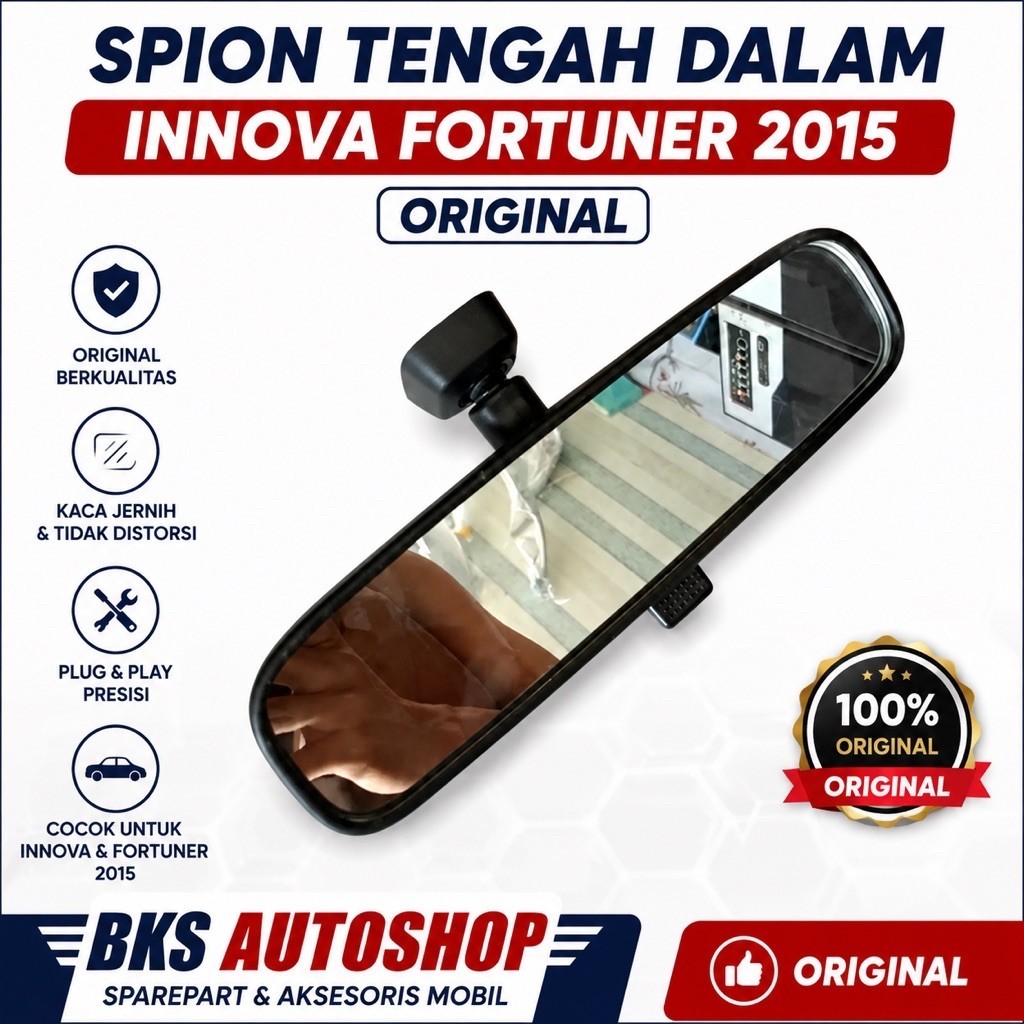 spion tengah dalam Innova Fortuner 2015 original
