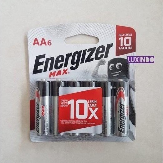 Baterai Energizer Max AA6 | Battery Energizer Max AA isi 6pcs
