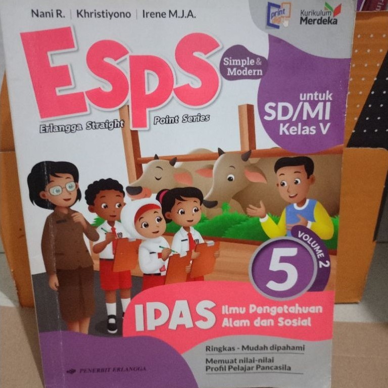 Buku bekas ESPS 5 IPAS volume 2