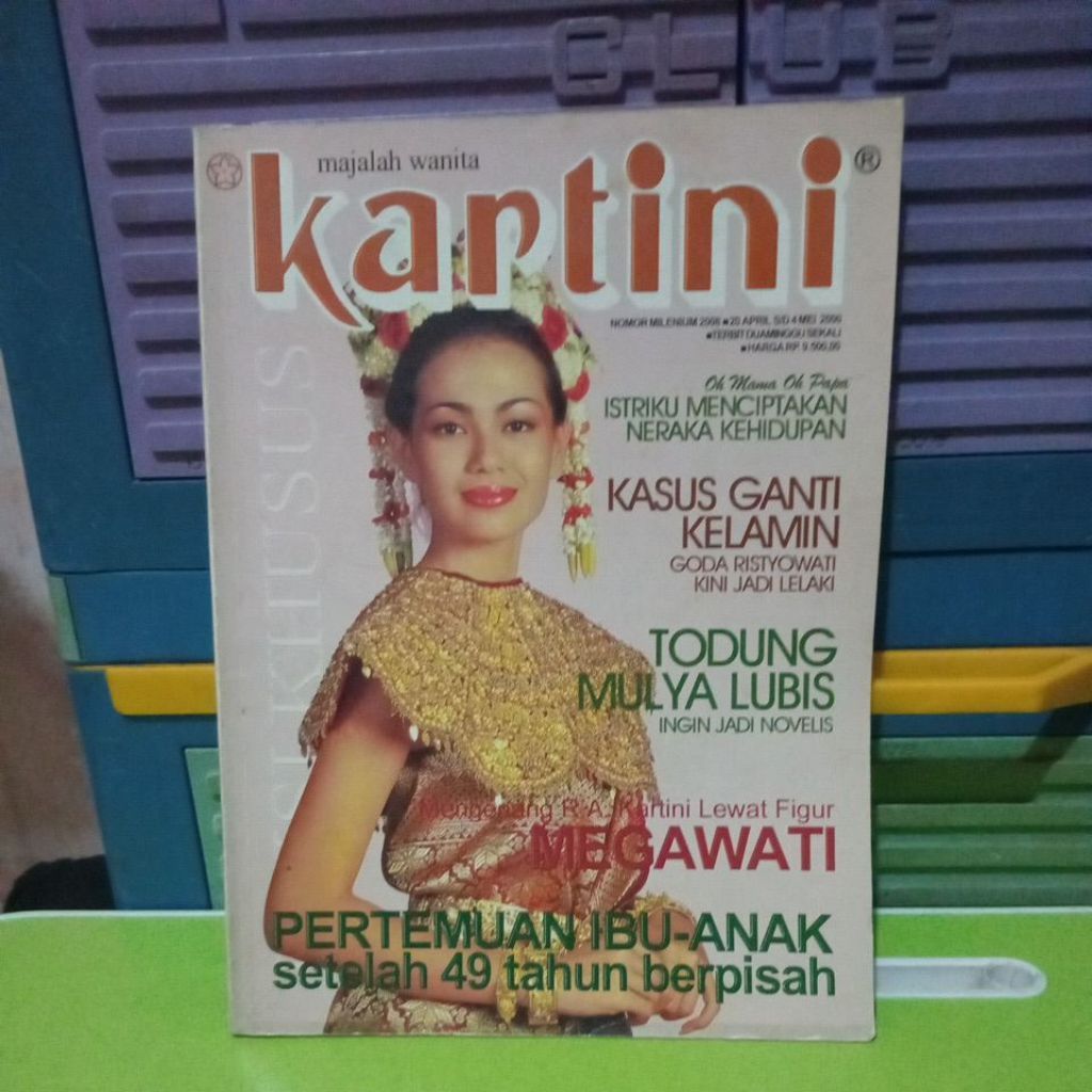 MAJALAH KARTINI NO MELENIUM 2008 EDISI APRIL 2000 (BEKAS)