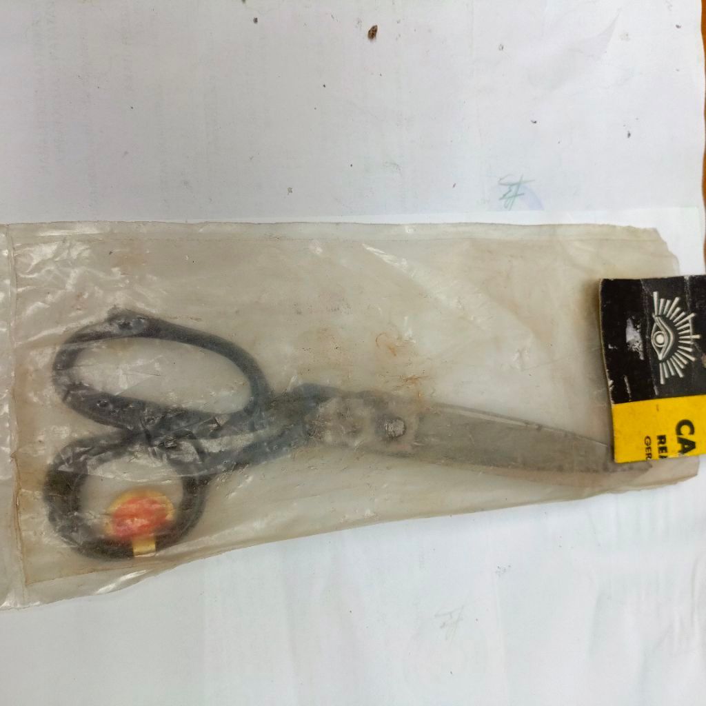 gunting besi carl schlieper solingen germany NOS antik rustik