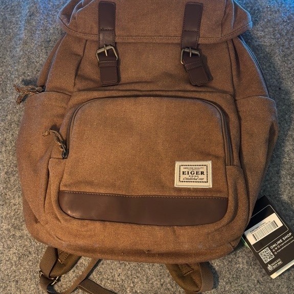 EIGER BTW CANVAS LAPTOP WS BACKPACK
