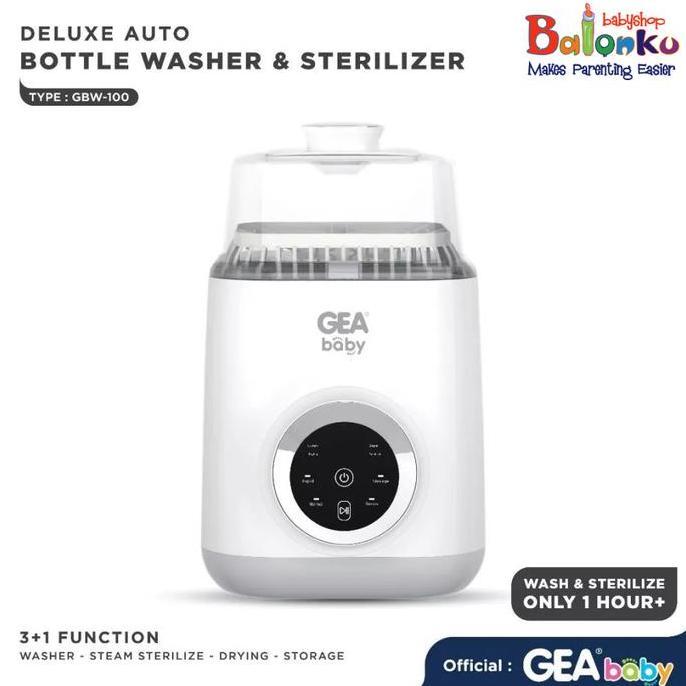[Goodprice] GEA BABY Deluxe Auto Bottle Washer & Sterilizer GBW-100