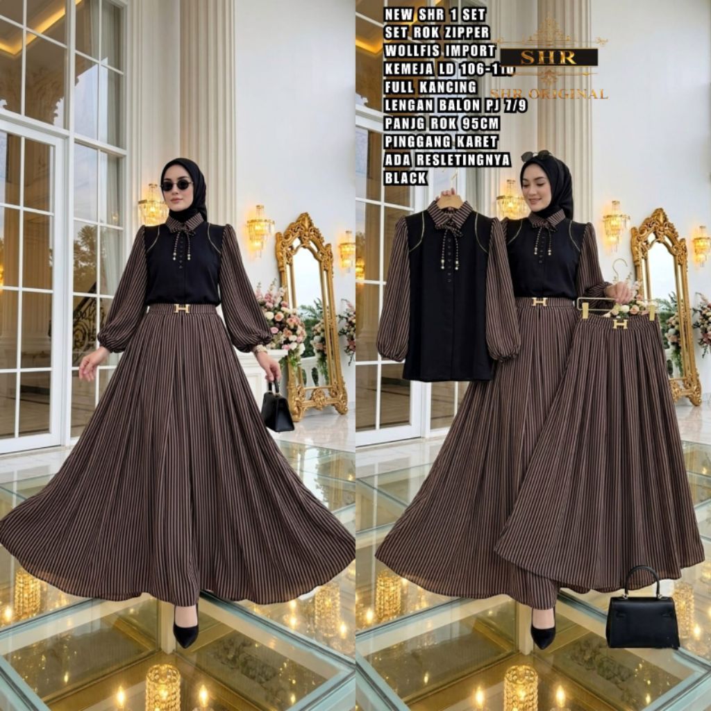 SHR SET ROK SALUR WOLLFIS SHR TERBARU