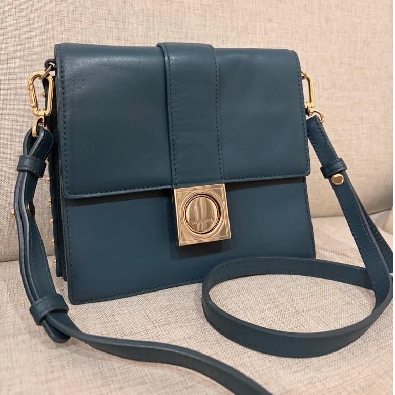 Dissona Sling Bag Emerald Blue Green