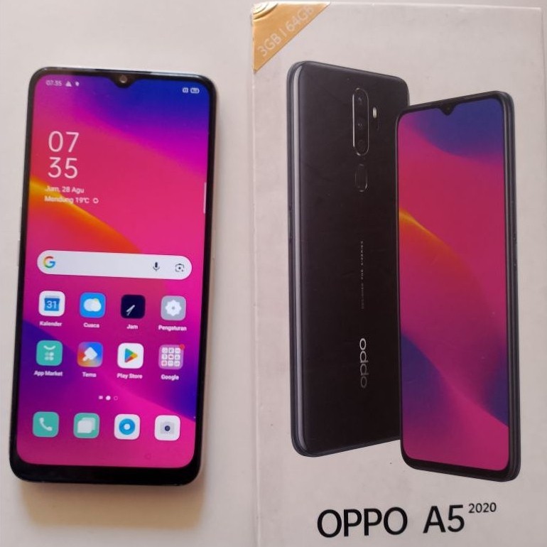 Hp Oppo A5 2020 Ram 3/64 Gb