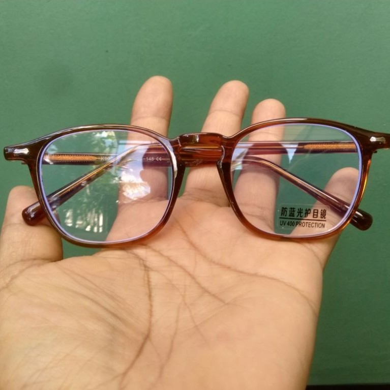 Kacamata Frame Pria Wanita K9070 Korean Stylish Model