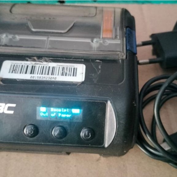 PRINTER THERMAL SNBC lengkap (baterai DROP) 80mm
