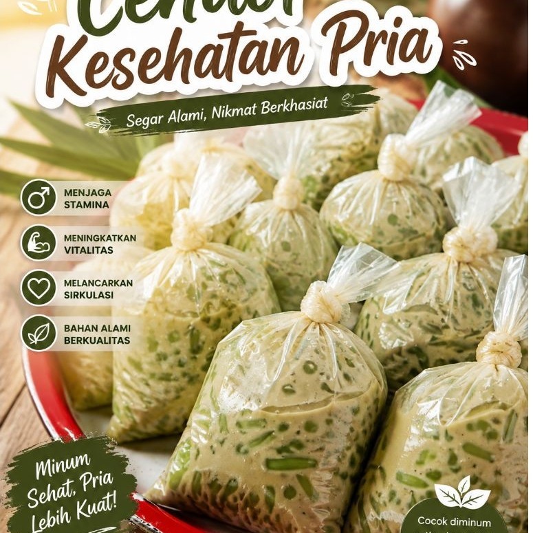 cendol kesehatan pria