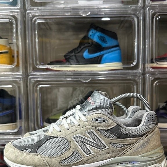 NB 990 V3 MADE IN USA GREY , NB 990 V3 MADE IN USA , NB 990 V3 , SNEAKERS , SEPATU , SHOES