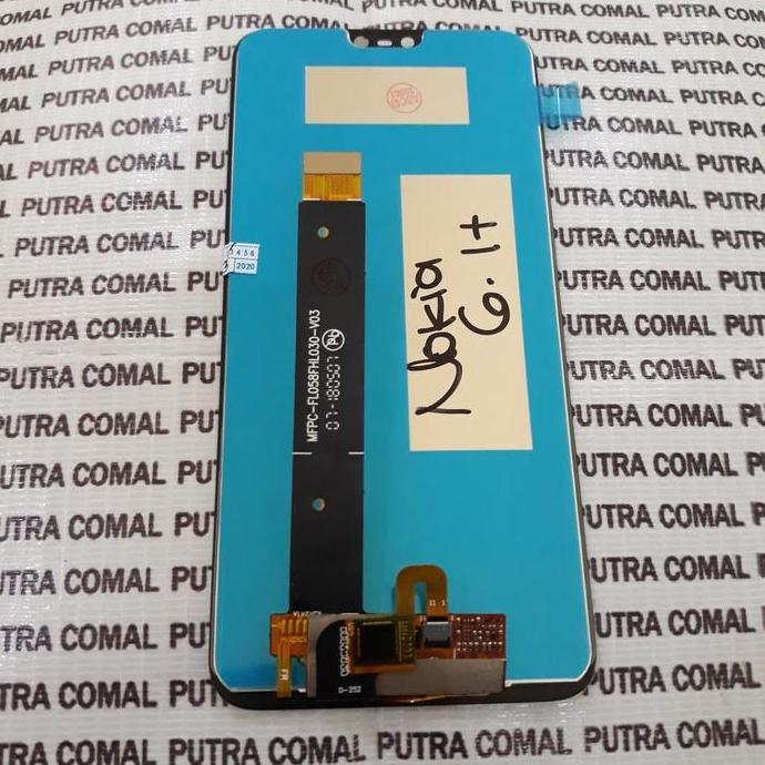 BEBAS ONGKIR - LCD TOUCHSCREEN NOKIA 6.1+ NOKIA 6.1 PLUS NOKIA X6 ORIGINAL IMPORT