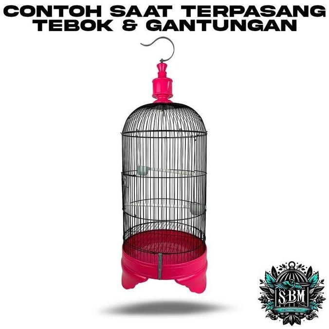 RAM BESI SANGKAR KANDANG BURUNG LOVEBIRD KENARI PARKIT DIAMETER 33CM | RAM BESI SANGKAR LOVEBIRD TEB