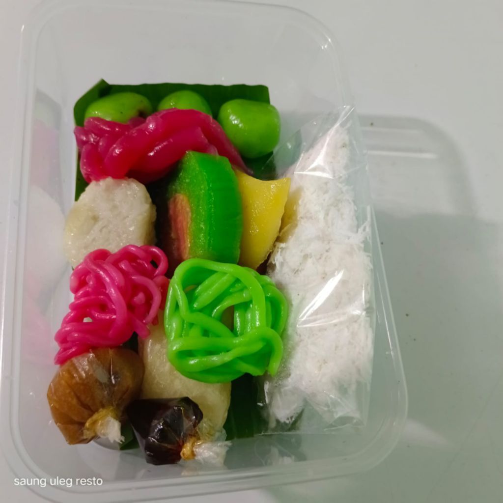 Getuk mika box/ jajanan pasar / Getuk mini box