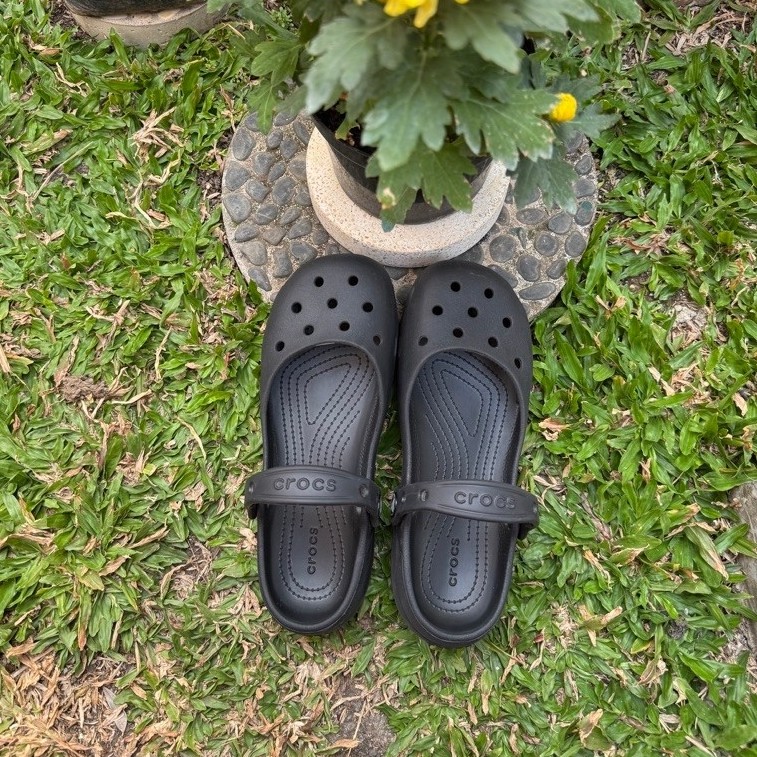 Sendal Crocs Ballet Hitam Original