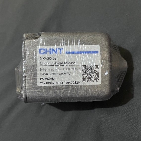 UVT UVR under voltage release ACB Chint NXA20-NXA63