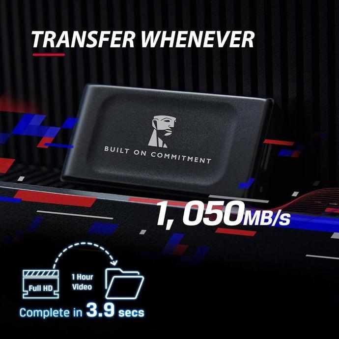 Save- Ssd Kingston Xs1000 1Tb - Portable Eksternal External Ssd