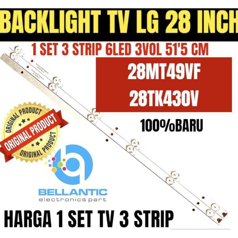 BACKLIGHT TV LCD LED LG 28 INCH 28MT49VF-28TK430V