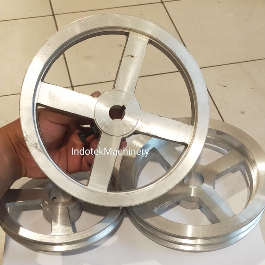 Pully Pulli A1 5" Inch Lobang As 20mm, As 22mm, As 24mm, As 25mm, As 28mm,  As 25,4mm / 1" inch