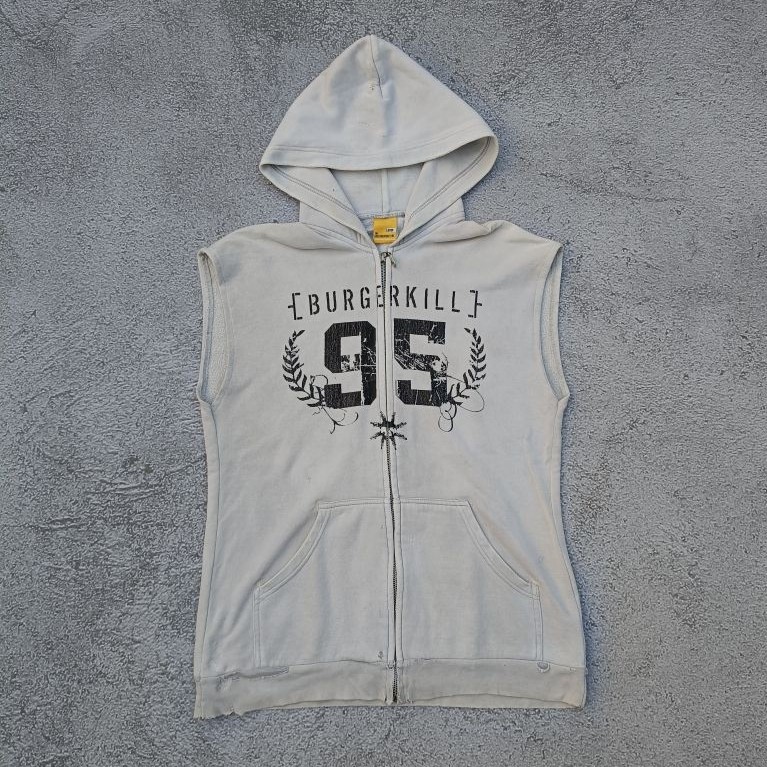Zipper hoodie rework burgerkill 2006 "BEGUNDAL 95"