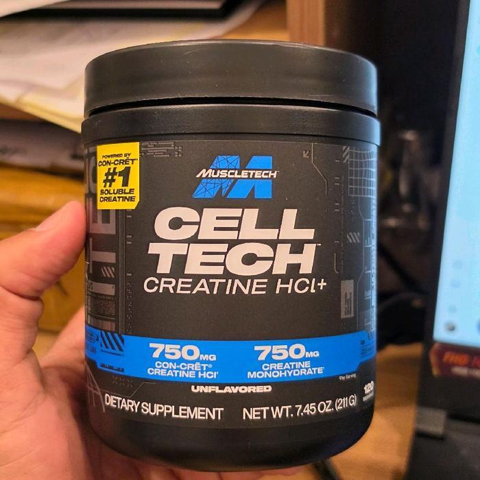 Muscletech cell tech celltech creactor creatine HCL creatine monohydrate 120 serve pre wo - unflavor