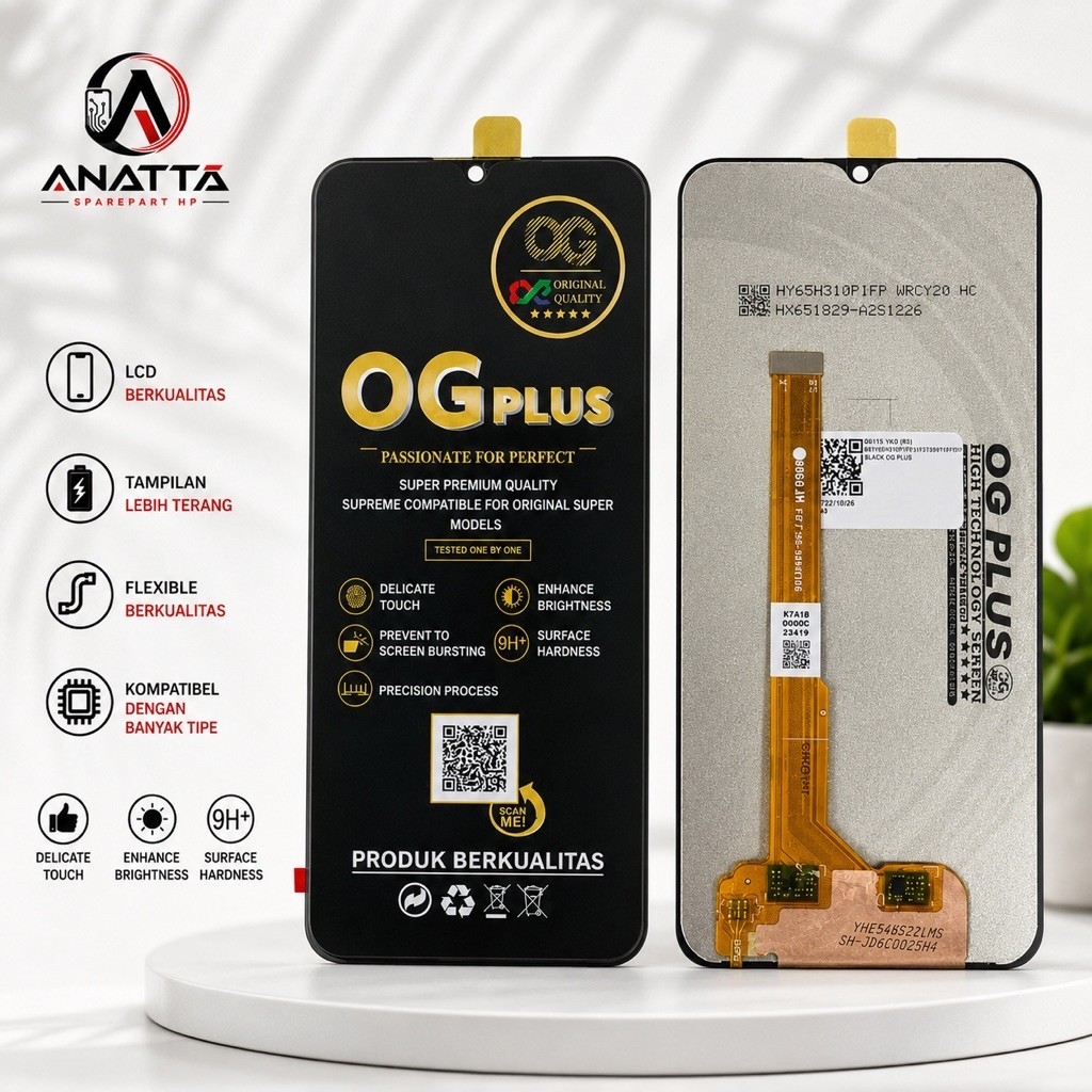 LCD VIVO Y91 / Y91C / Y93 / Y95 / Y1S / 1816 / 1814 / 1820 / 1807 / TOUCHSCREEN FULLSET