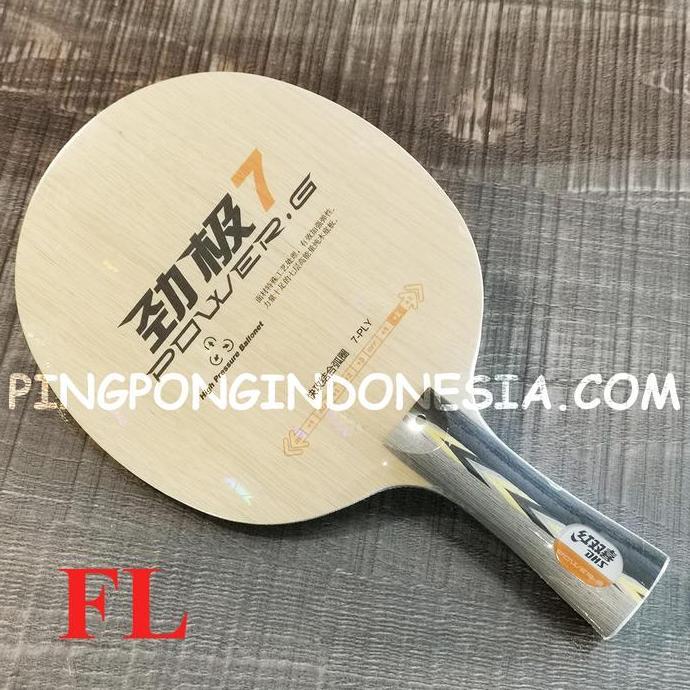 DHS PG7 - FL - Blade/Kayu Pingpong Tenis Meja Bat Bet Kayu DHS PG 7