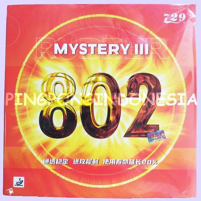 729 802 Mystery III - Karet Bintik Serang Pingpong RITC Friendship 3