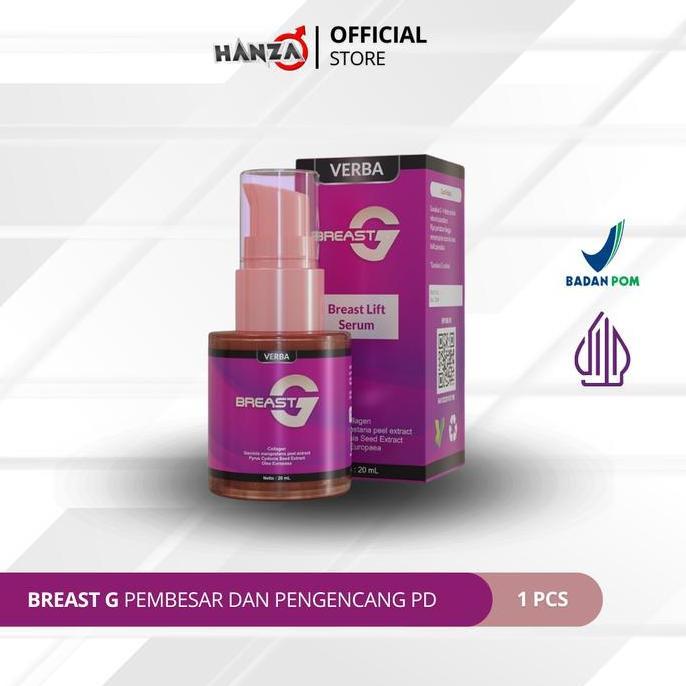 Femini- Verba Breast G Serum - Breast Lift Serum Pengencang Pd, Peratan Pd 20 Ml