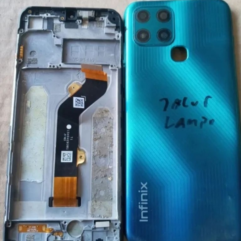 Lcd Tc Hp Smart 6 Lcd Tompel Cabutan normal