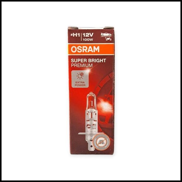 HOT DEAL OSRAM H1 H-1 12V 100W BOHLAM LAMPU FOG LAMP FOGLAM HEADLAMP HALOGEN 