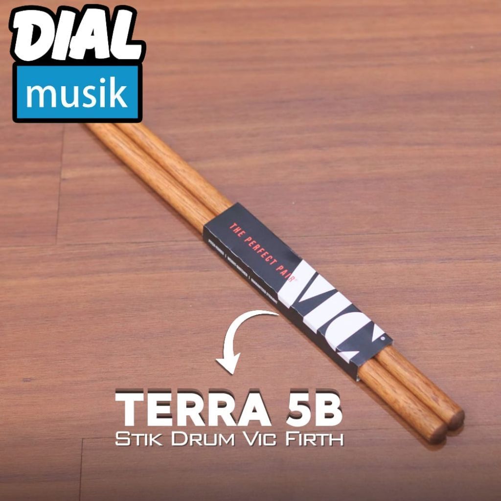 Stik Drum Vic Firth Terra Series 5B - Stik Drum Vic Firth Original